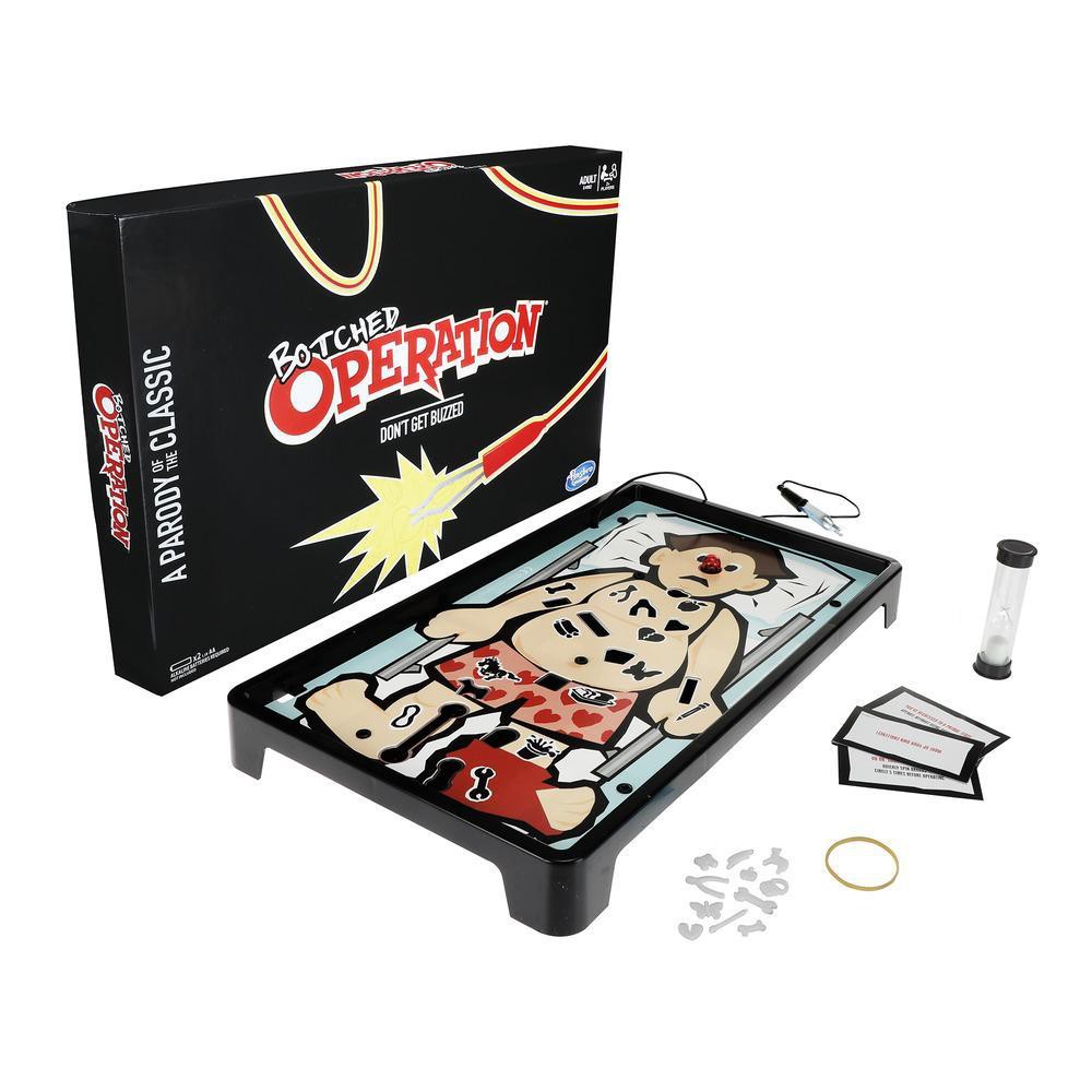 Hasbro Botched Operation Board Game for Adults Electronic Parody Game of  the Operation Game | Shopee Malaysia