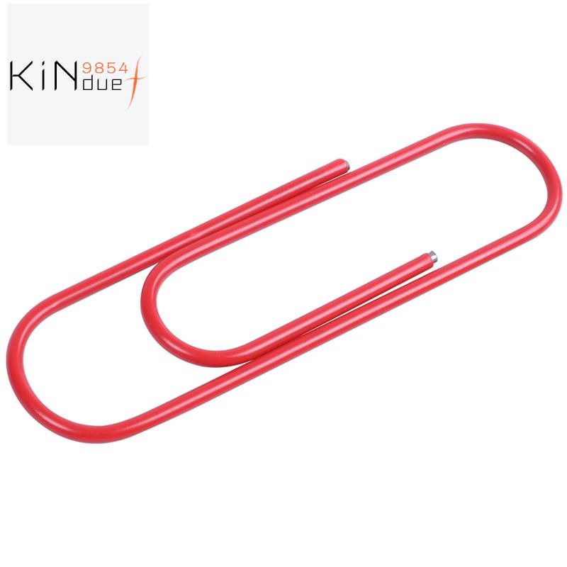 Super Large Paper Clips Vinyl Coated, 30 Pack 4 Inch Assorted Color