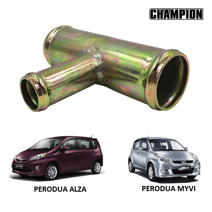 PERODUA MYVI ALZA WATER PUMP PIPE 3WAY STEEL BYPASS HOSE (TPIPE