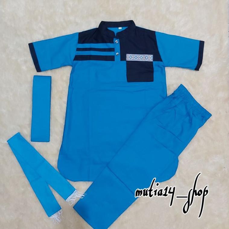 [PCYCD8641 Product Code] Boys koko Shirt muslim Clothing Boys Pakistani model Short Sleeve Combination 3 Colors