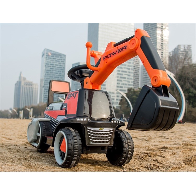 Mytools Battery Operated Ride On Excavator Digger Pretend Play