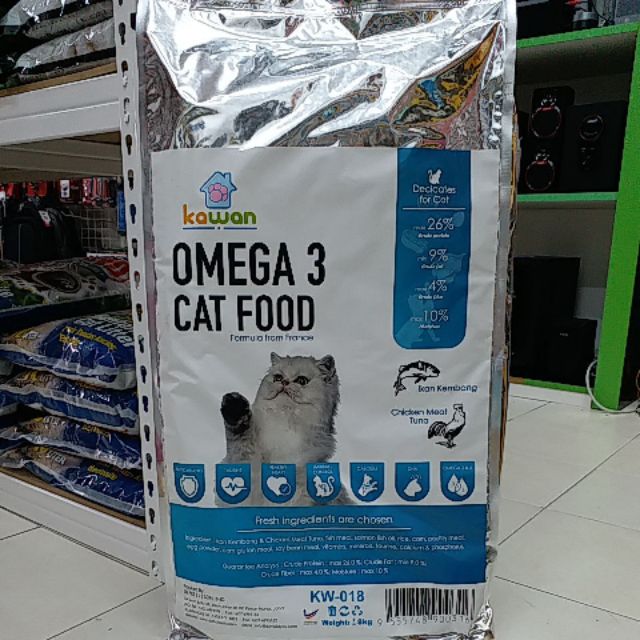 cat food with omega 3