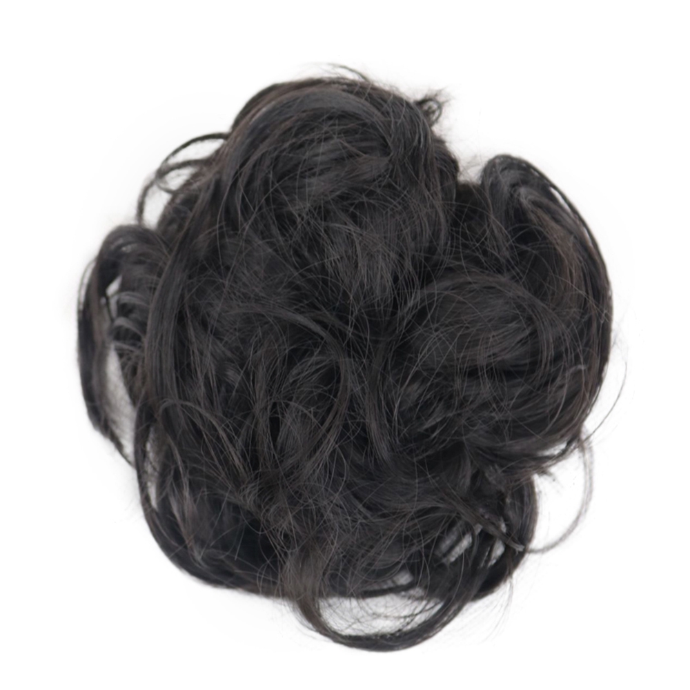Messy Bun Hair Extension Lady Wig Women Donut Hairpieces Party