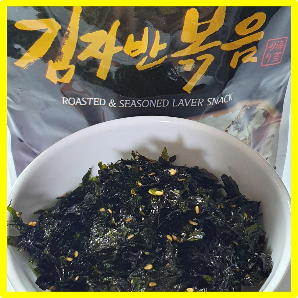 Furikake roasted &seasoned Laver Korean Crispy Seaweed Gim Jaban Flakes