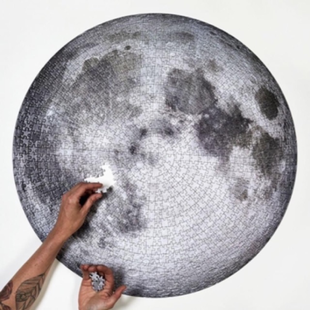 the moon puzzle 1000