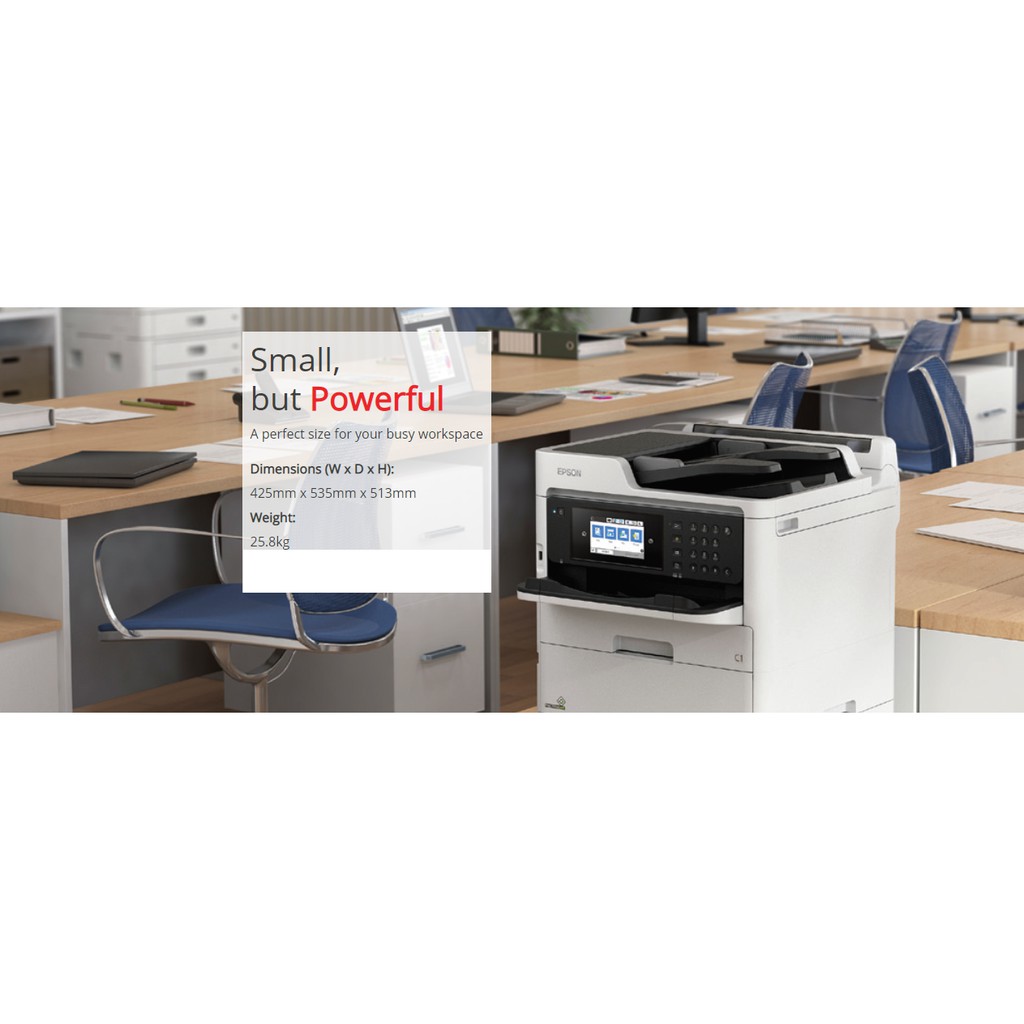 Epson Workforce Pro Wf C579r Duplex All In One Inkjet Printer Shopee Malaysia 5432
