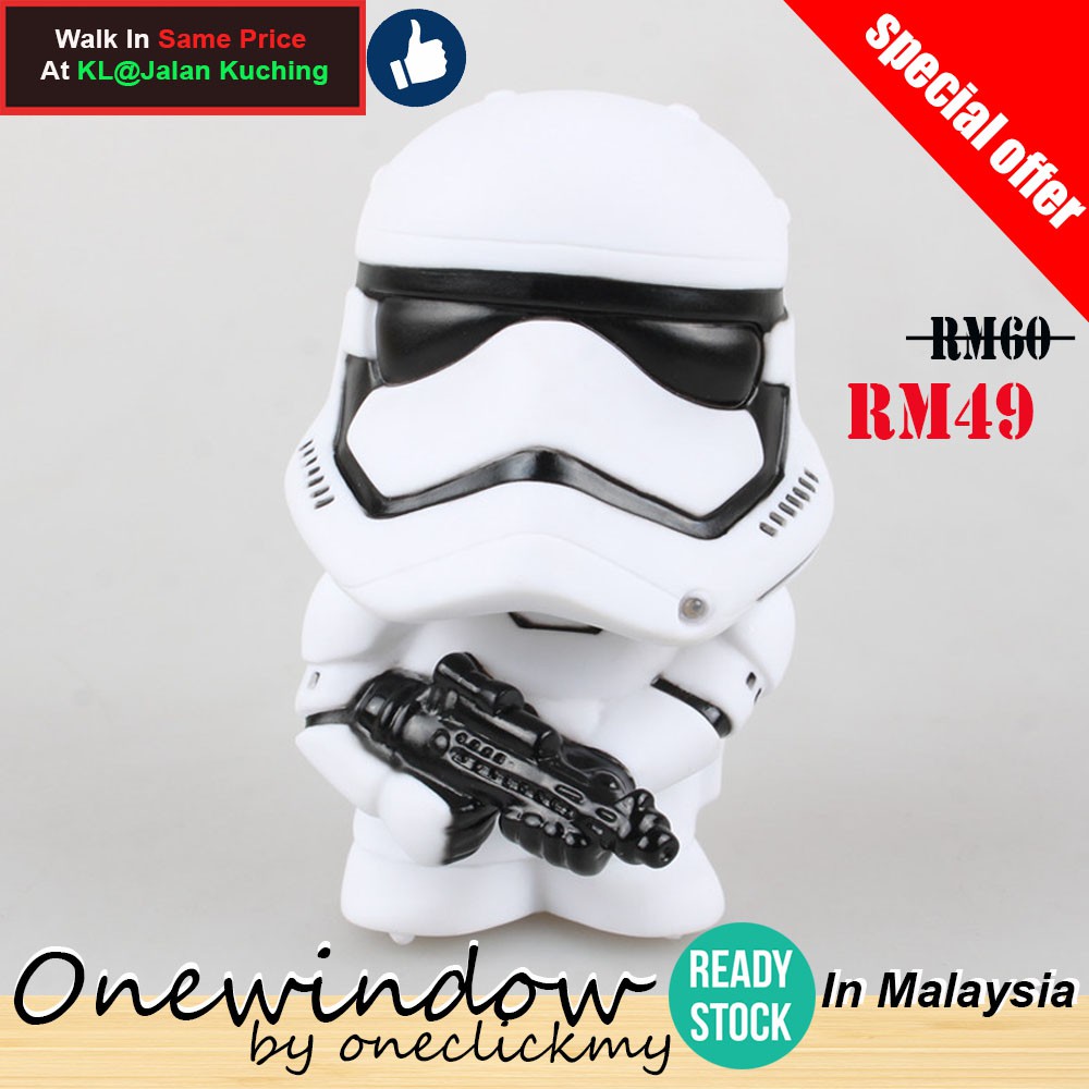 [ READY STOCK ]In Malaysia Star Wars Miniature Toy(With Sound & Led)