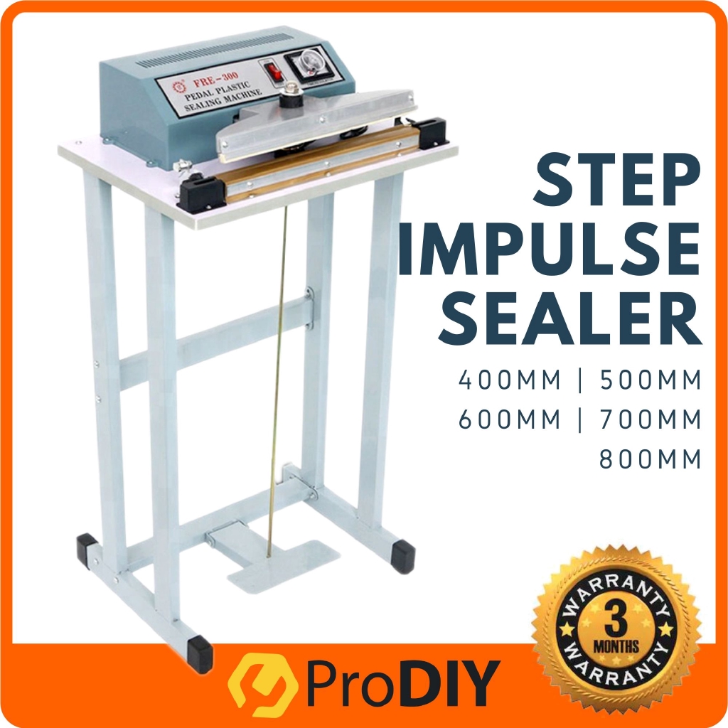 High Quality Step Sealer Machine Impulse Plastic Bag Foot Pedal Sealing