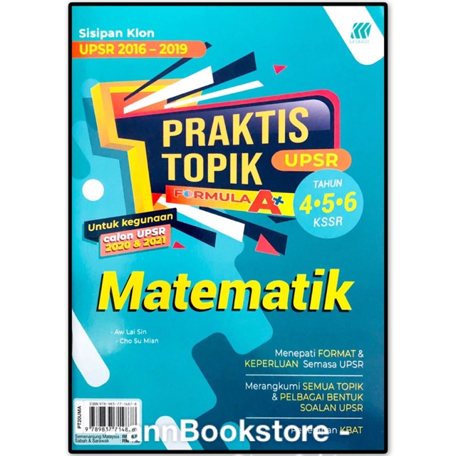 [ABO] BUKU LATIHAN PRAKTIS TOPIK FORMULA A+ MATEMATIK UPSR TAHUN 4.5.6 ...