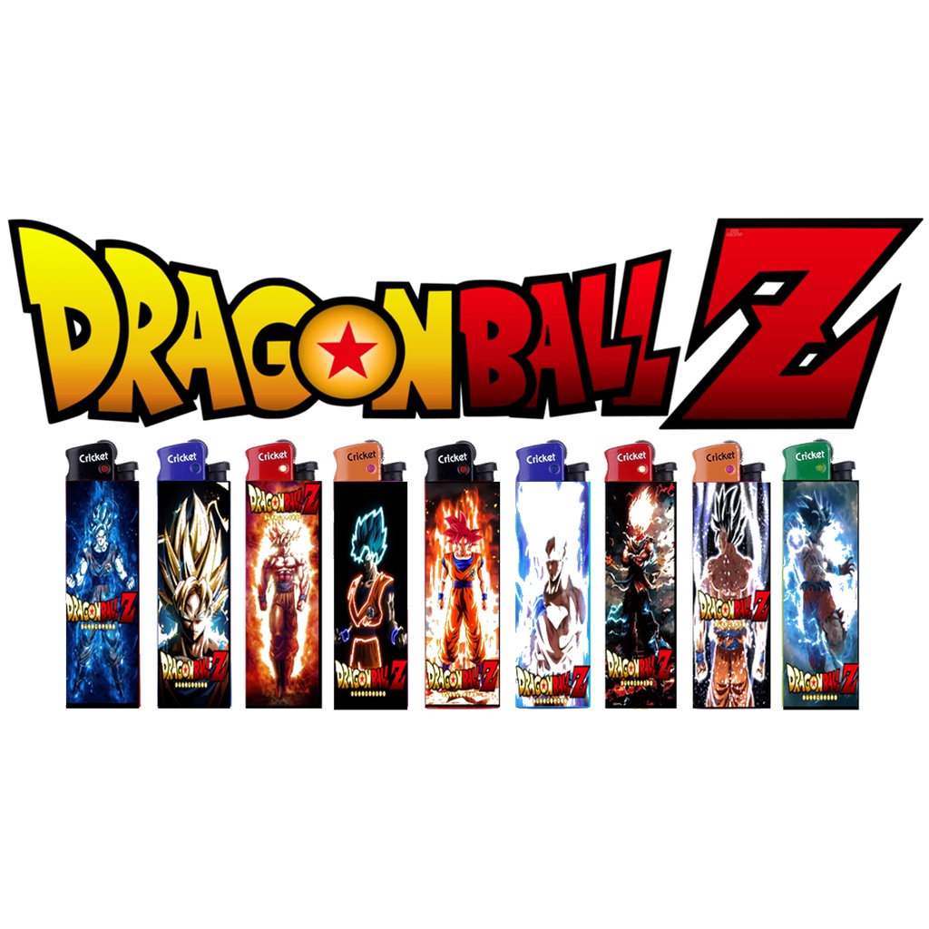 DRAGON BALL SON GOKU ANIME SERIES SPECIAL 9 PCS LIMITED EDITION CUSTOM CRICKET LIGHTER