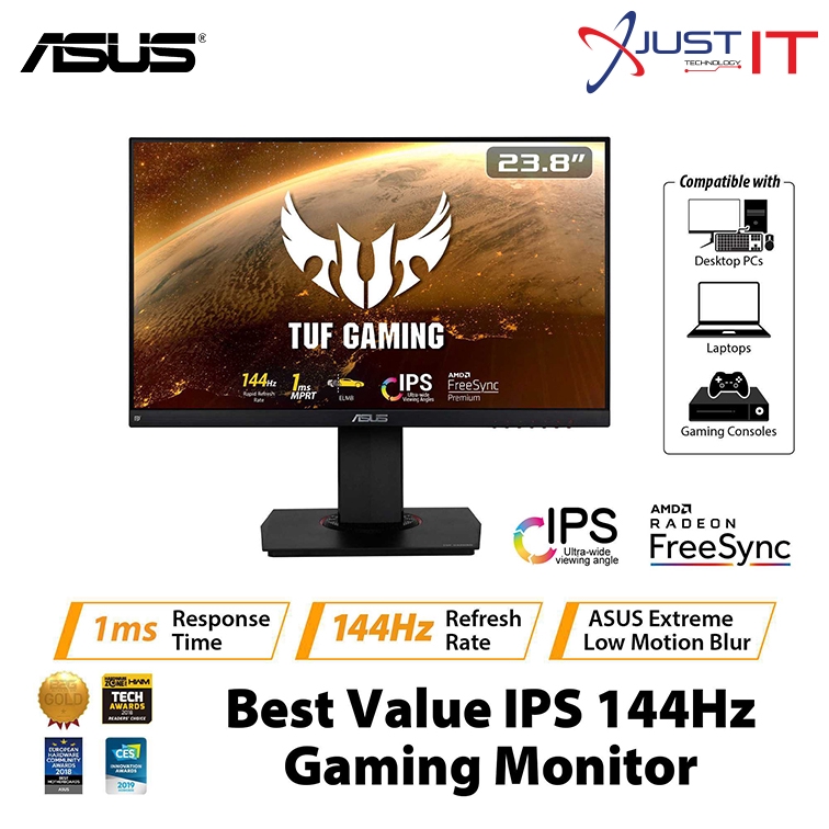 Asus Tuf Gaming Vg249Q Ips Fhd 144Hz 1Ms Adaptive Sync Gaming Monitor ...