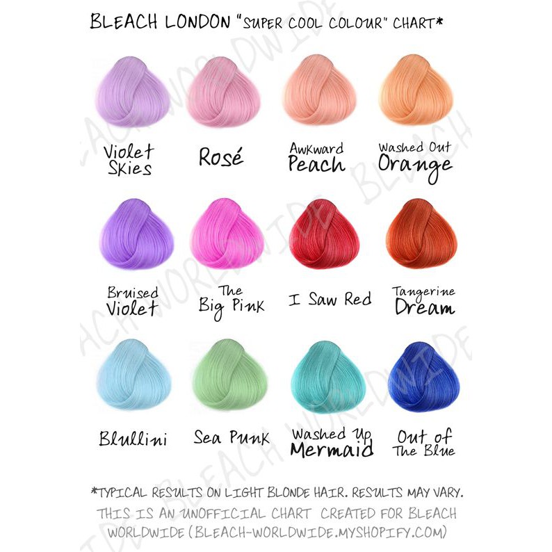 Eta April 14 Bleach London Hair Dye Super Cool Colour Rose