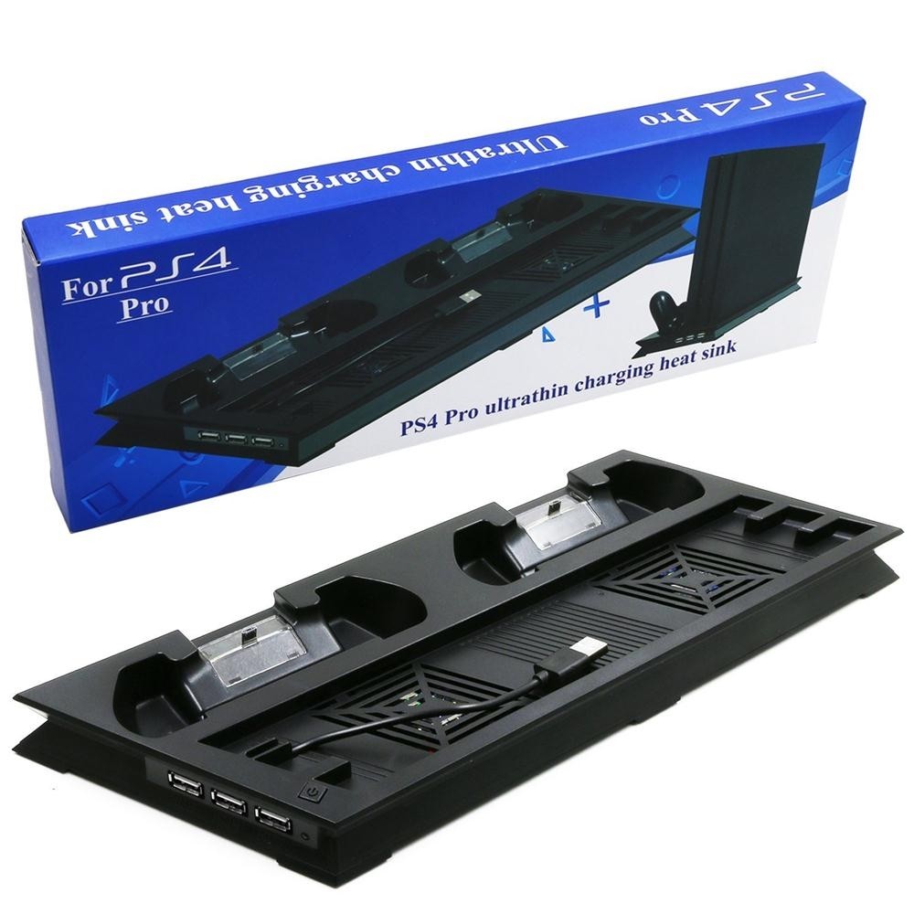 PS4 PRO ULTRATHIN CHARGING HEAT SINK (BLACK) Shopee Malaysia