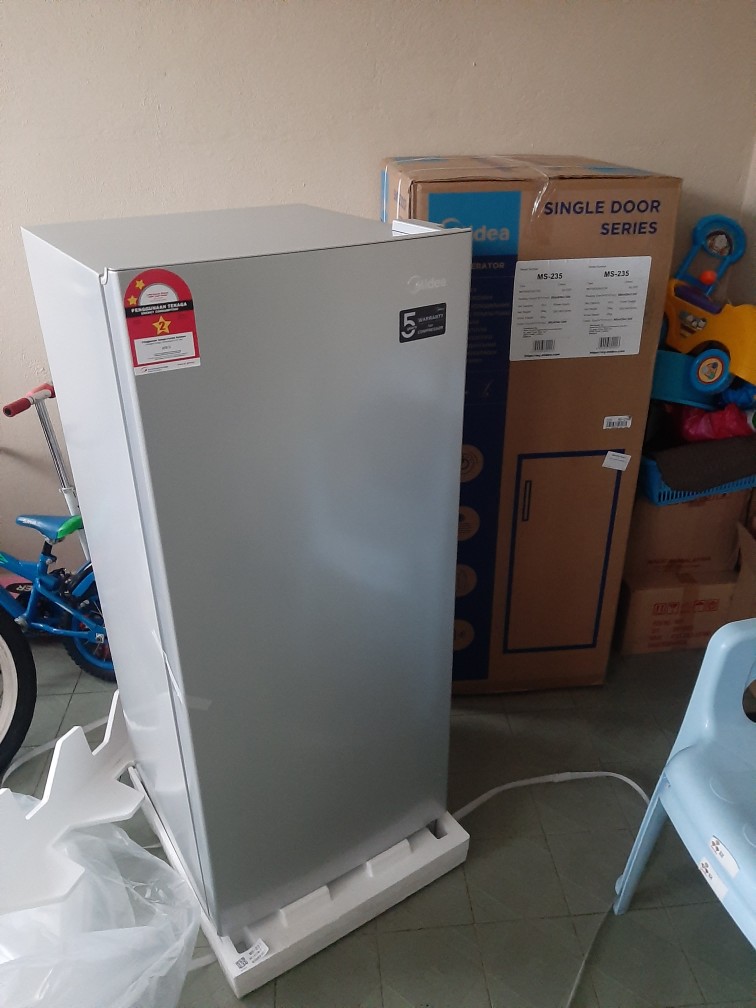Midea Single Door Refrigerator 187l Ms 235 Shopee Malaysia