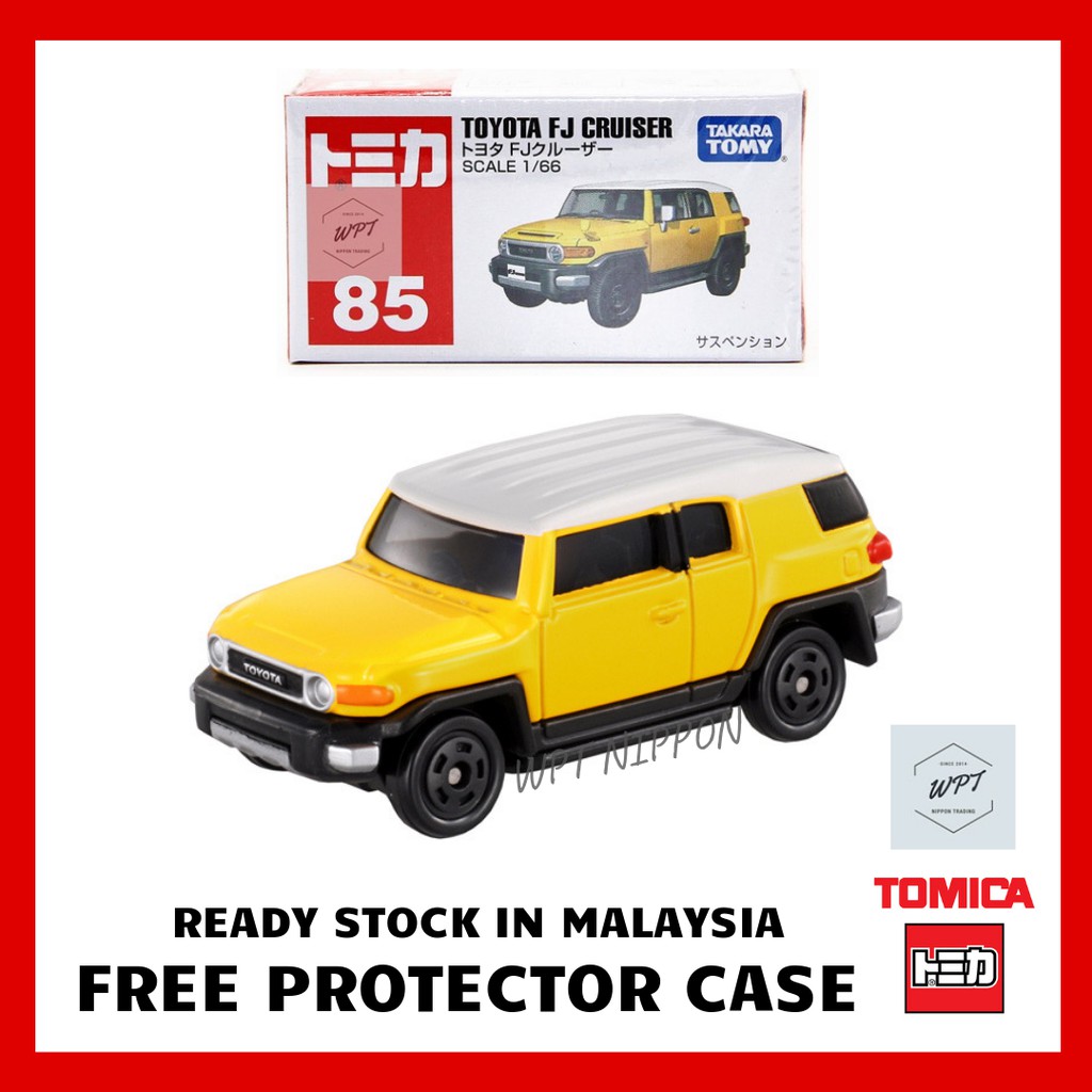 Tomica No 85 Toyota Fj Cruiser Yellow Takara Tomy Diecast Car