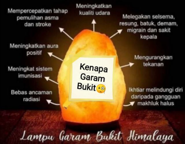 Lampu Garam Auracinta Shopee Malaysia