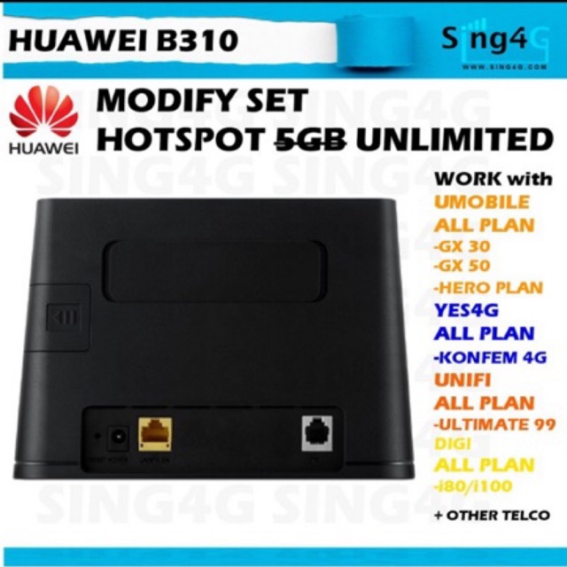 NEW Modified modem .modify unlimited data | Shopee Malaysia