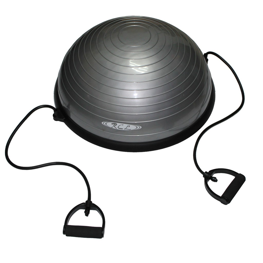 RCL BOSU Balance Ball with Resistance Bands BSU140 for Gym Sport