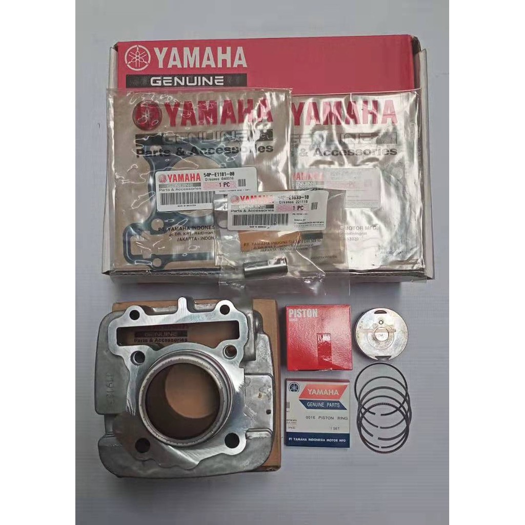 YAMAHA SRL115 FI (FUEL INJECTION) CYLINDER BLOCK COMPLETE SET OE 100% ...