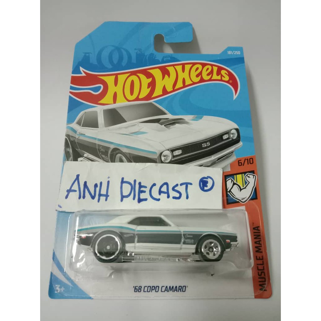 hot wheels 68 copo camaro 2019