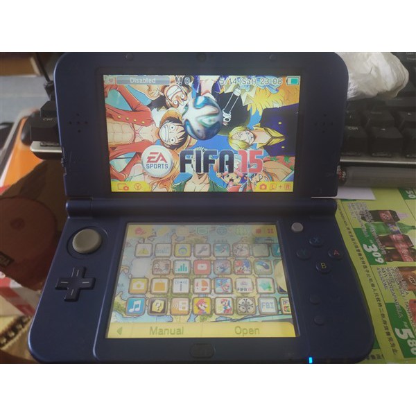 New Nintendo 3DS XL/LL Jailbreak/Hacked Shopee Malaysia