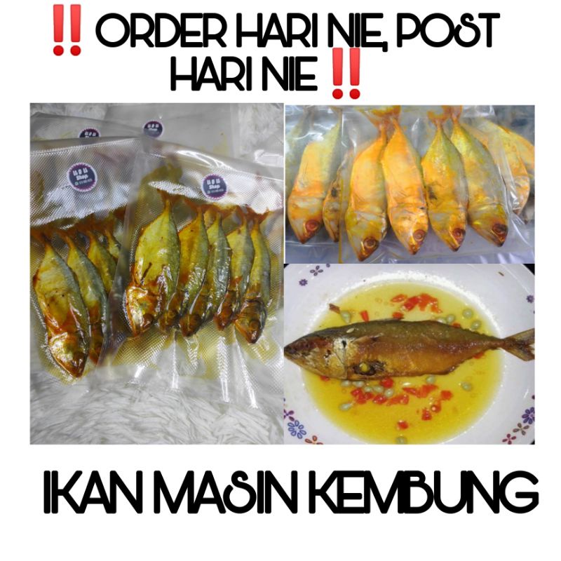 ‼️ Order Hari Nie Post Hari Nie ‼️ Halal‼️ Ready Stock ‼️ Ikan Masin