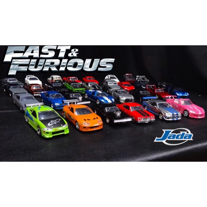 1:32 JADA Fast And Furious Diecast Model Car