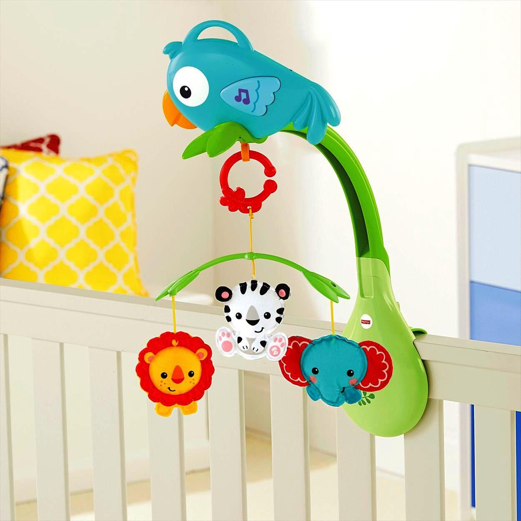 Fisher Price Grow With Me Mobile Rainforest Shopee Malaysia