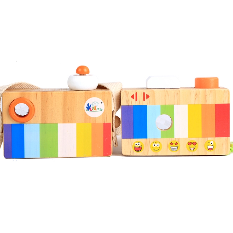 kids wooden camera