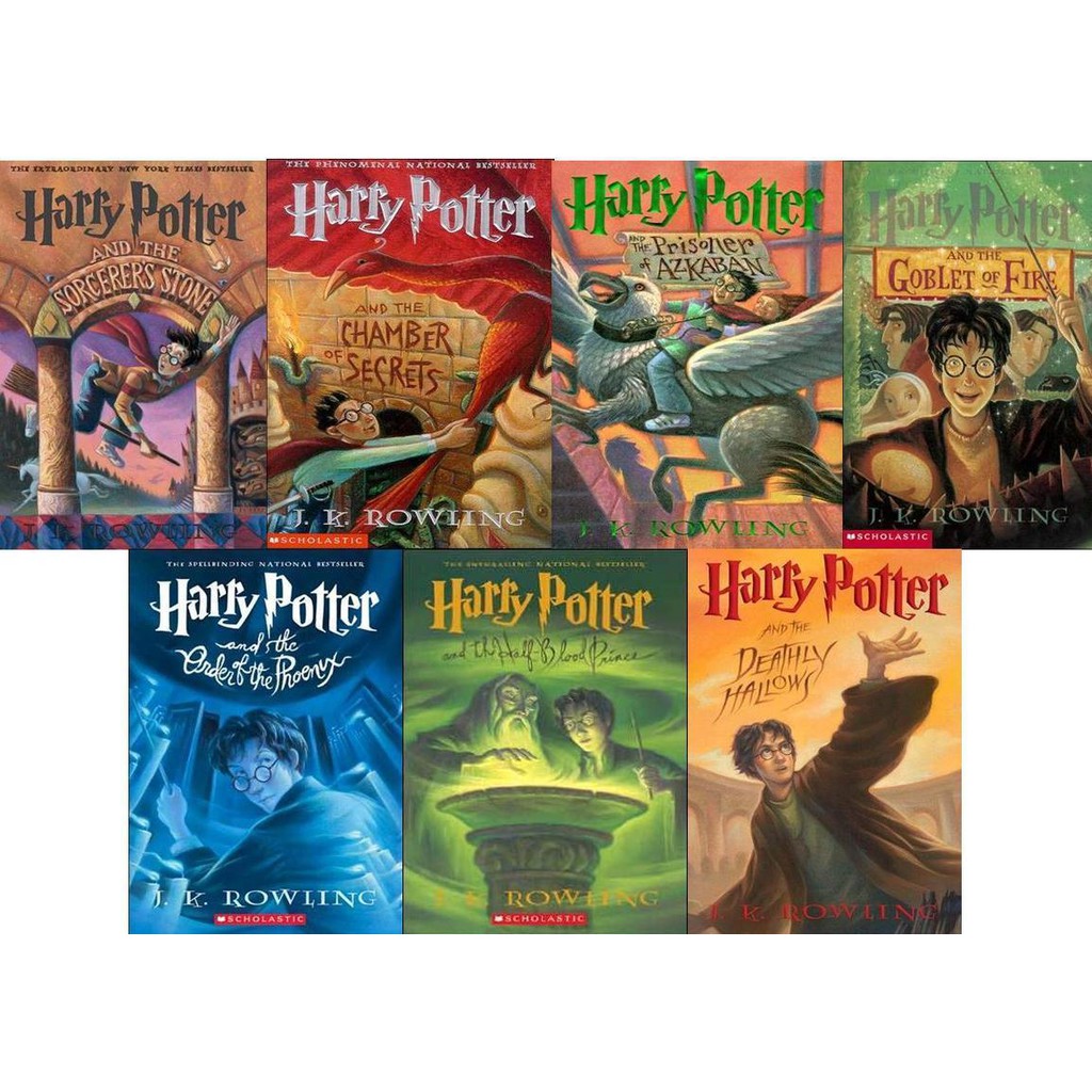 Ebook Harry Potter All Books Collection English Kindle Mobi Shopee Malaysia