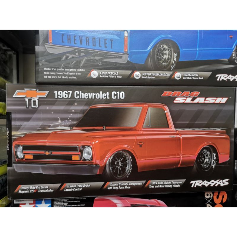 TRAXXAS DRAG SLASH 1967 CHEVROLET C10 RTR | Shopee Malaysia