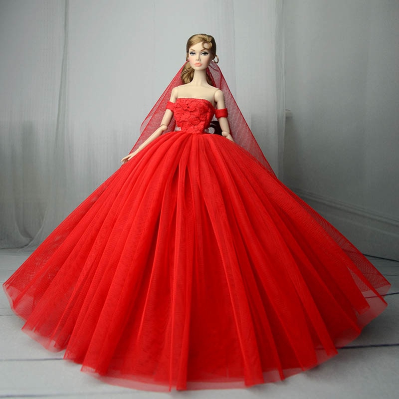 barbie in gown