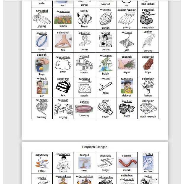 Nota Penjodoh Bilangan Tahun 4