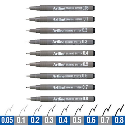 47+ Artline Drawing Pen Set Images