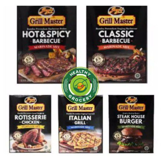 Jay's/jays Grill Master marinade mix /Classic Barbecue/hot spicy /chiken/italian/steak burger Jay Jays