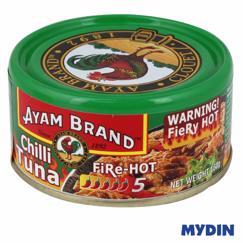 Ayam Brand Chilli Tuna Fire Hot (160g)