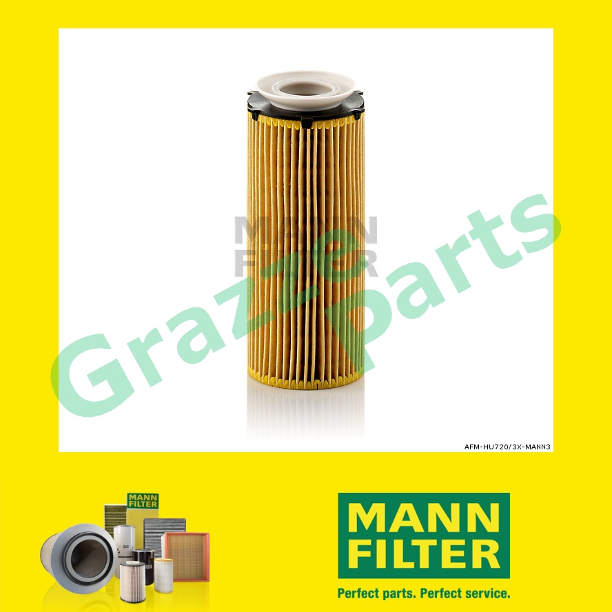 100% Original Mann Engine Oil Filter HU720/3X HU 720/3 X OX560 OX560D for BMW 7 Series F01 F02 F03 F