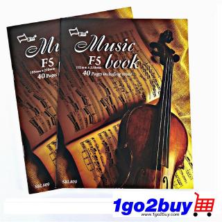 [Uni Paper] F5 Music Book / Buku Muzik 40 Pages (SBL809)