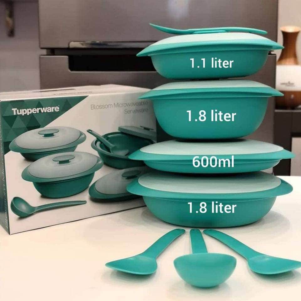 TUPPERWARE Blossom Serveware Set