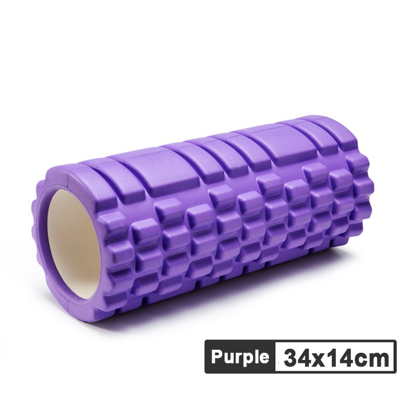 [Local Seller] Yoga Roller Yoga Pilates Fitness Exercise Muscle Massage Therapy Foam Roller Body Roller Waist Back Neck