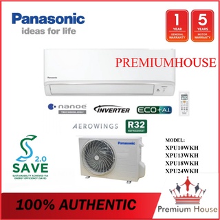 Panasonic 2 0hp R32 X Deluxe Air Conditioner Cs Xpu18wkh 1 Cu Xpu18wkh 1 Shopee Malaysia