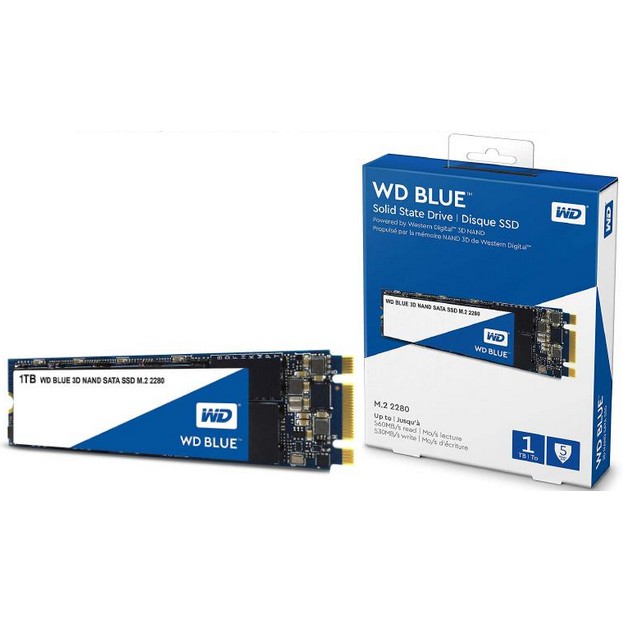 WD Blue 1TB M.2 2280 SATA SSD 3D NAND