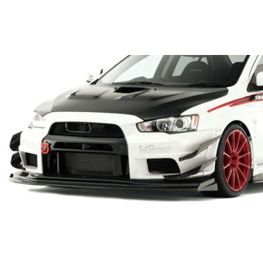 varis v1 canard carbon fiber fit for lancer varis version 1 bumper ...