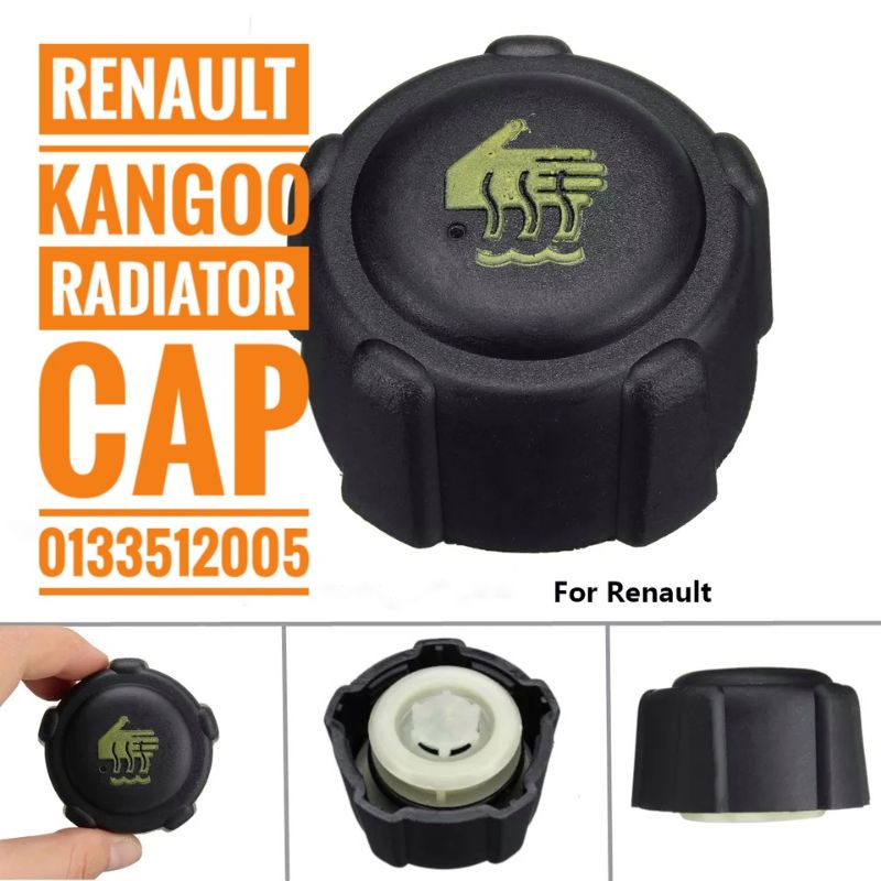 RENAULT KANGOO radiator reservoir/spare tank Cap (penutup) Shopee