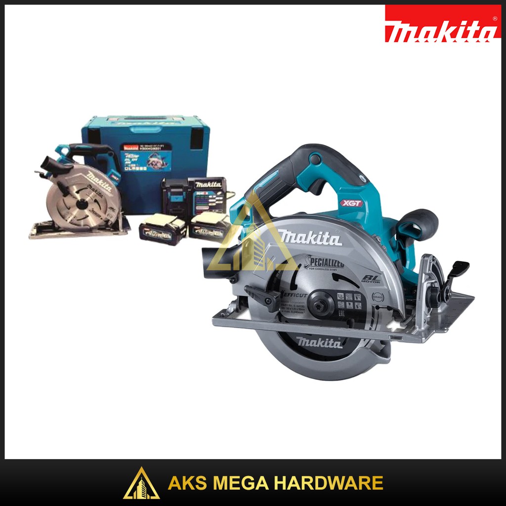 Makita Hs004gm201 185 Mm 7 1 2 7 1 4 40vmax Cordless Circular Saw Set With 2x 4 0ah Battery 1x Fast Charger Shopee Malaysia