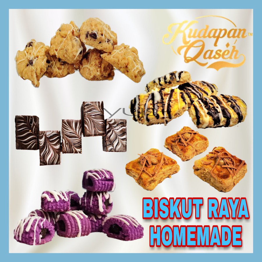 BISKUT RAYA 2019 HOMEMADE COOKIES KUIH ALMOND LONDON TART 