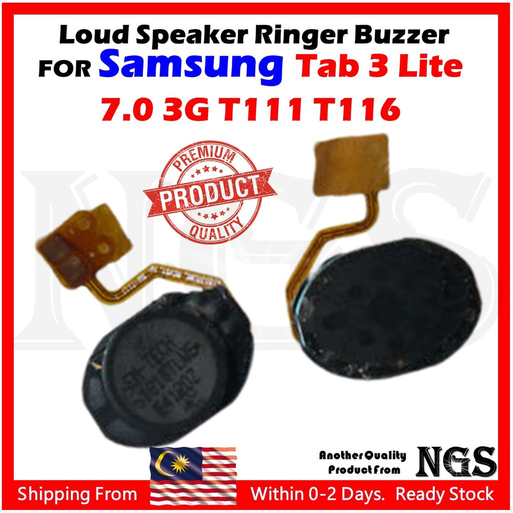 OEM Loud Speaker Loudspeaker Samsung Galaxy Tab 3 Light SM-T110 Parts #122 