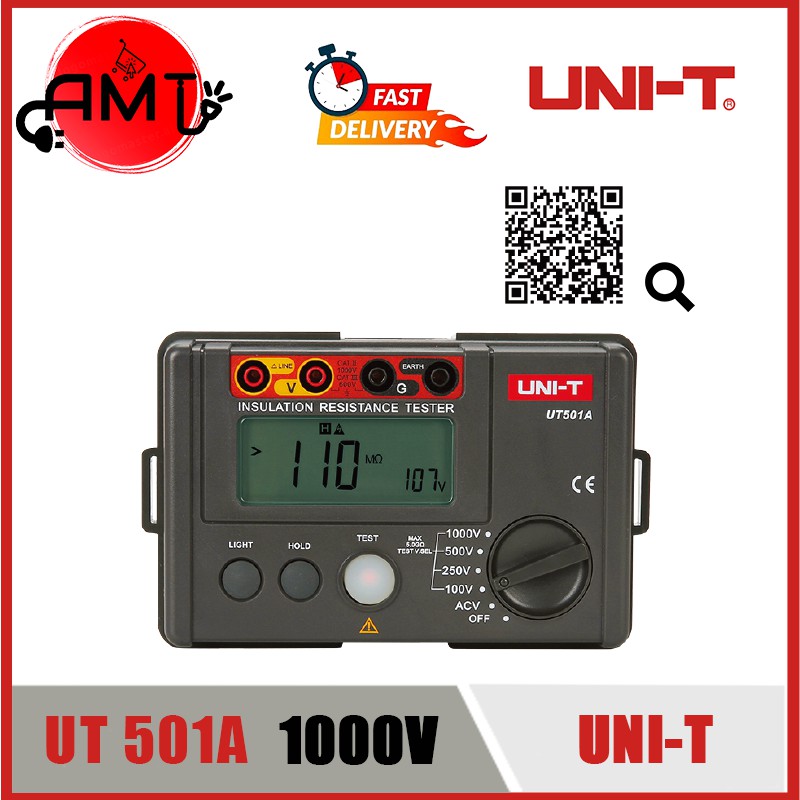 UNIT UT501A Insulation Resistance Tester Shopee Malaysia