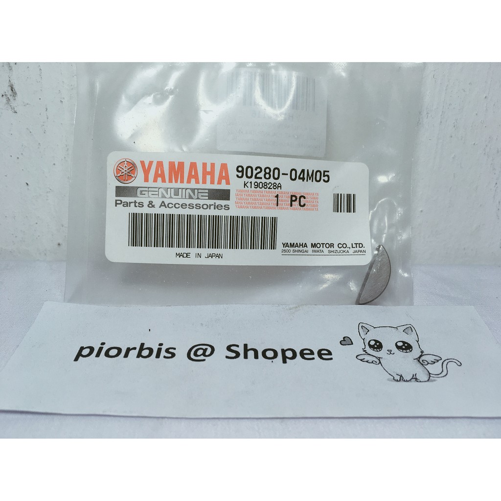 ORIGINAL YAMAHA 100HP 105HP 200HP WATER PUMP HALF MOON KEY WOODRUFF