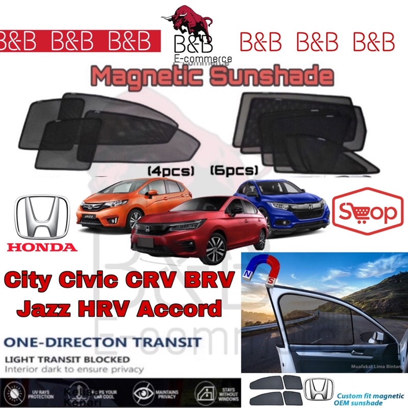 Sunshade) 2022 HONDA ACCORD HRV RV BRV CRV CITY CIVIC HRV